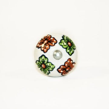 wallflower cabinet knobs fair trade ceramics