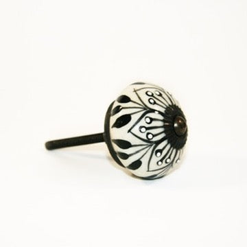 black lily cabinet knobs fair trade painted