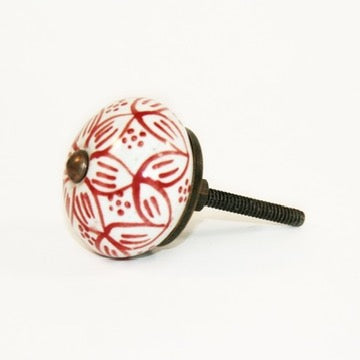 rose cabinet knobs fair trade ceramics