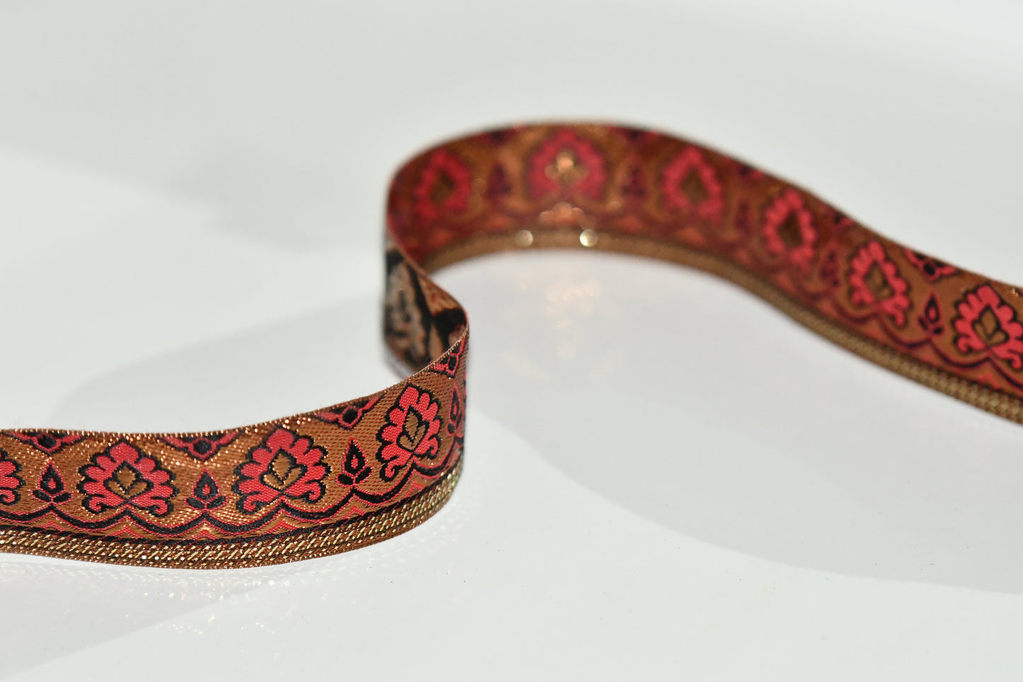 evelyn jacquard ribbon fair trade trim gift decor
