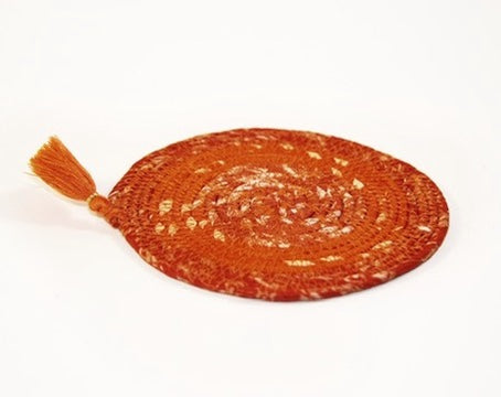 chai time coaster set handmade fair trade