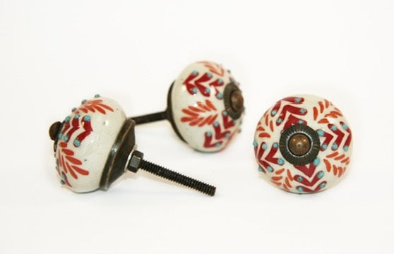 flare cabinet knobs fair trade ceramics