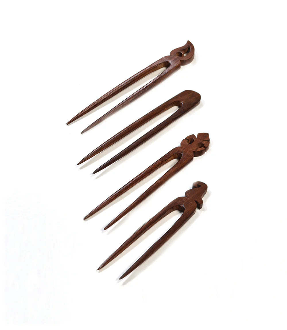 Hair Pin - Fair Trade Handmade Rosewood