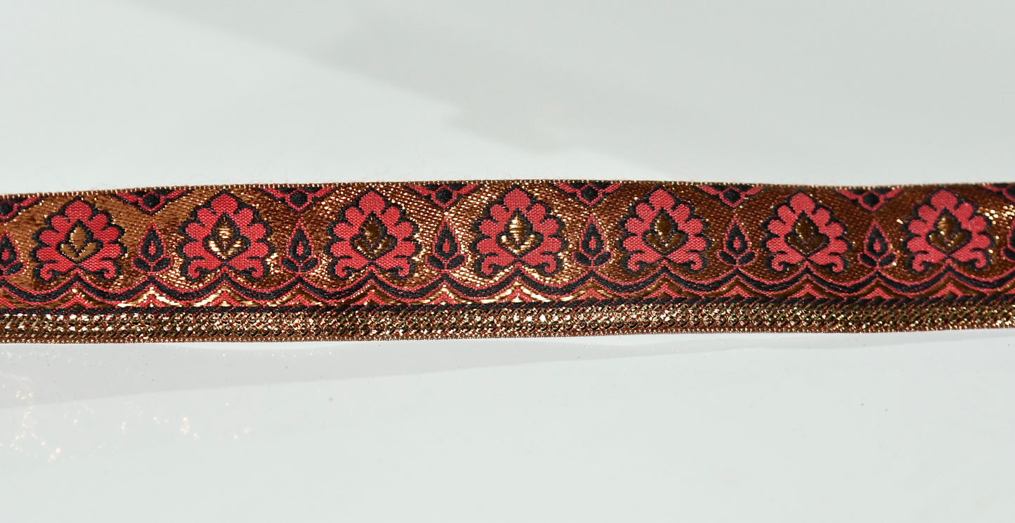 evelyn jacquard ribbon fair trade trim gift decor