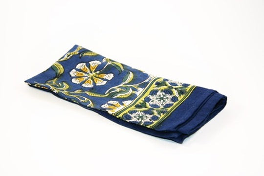 mare napkin set fair trade handmade block print