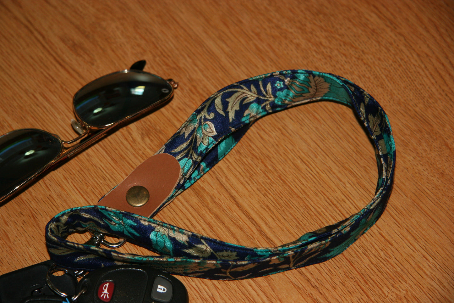 sari lanyard handmade fair trade