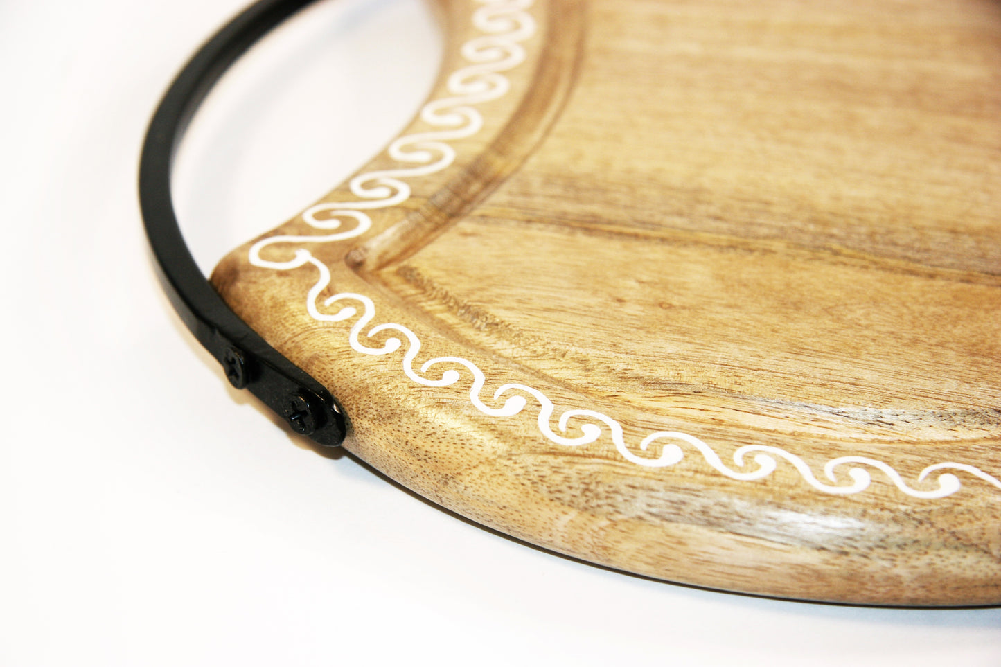 harvest board fair trade handmade mango wood