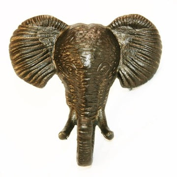 elephant coat hanger fair trade cast iron