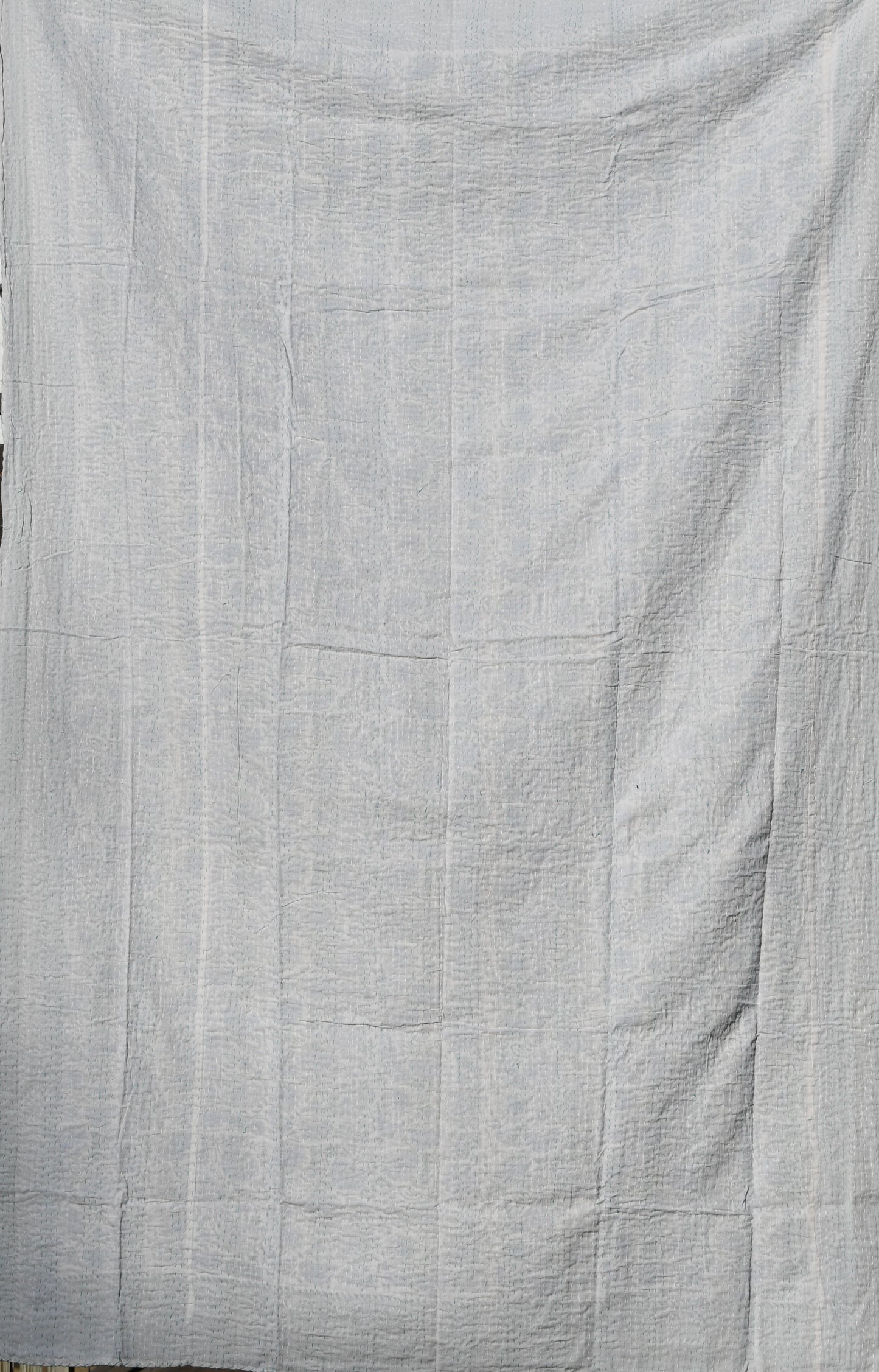 somnium kantha quilt fair trade hand stitched block print