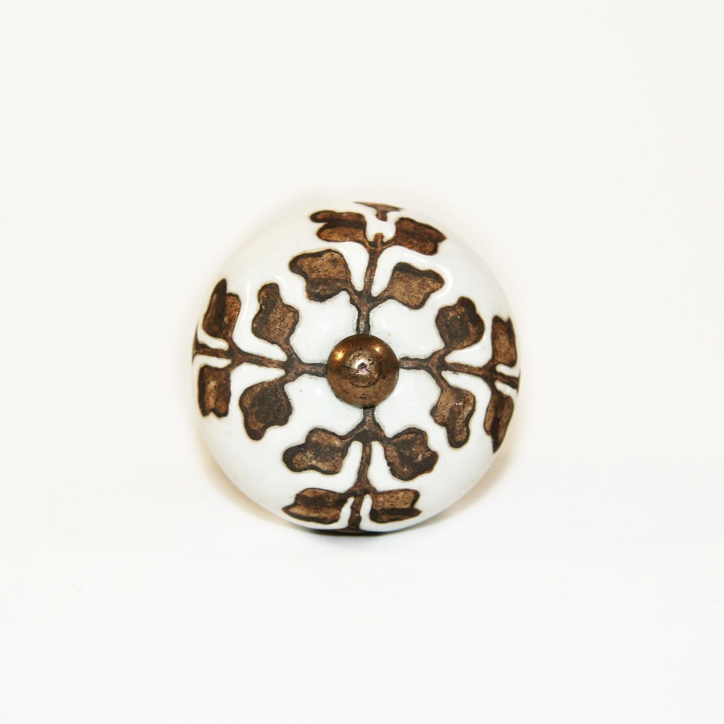 brown leaf cabinet knobs fair trade engraven