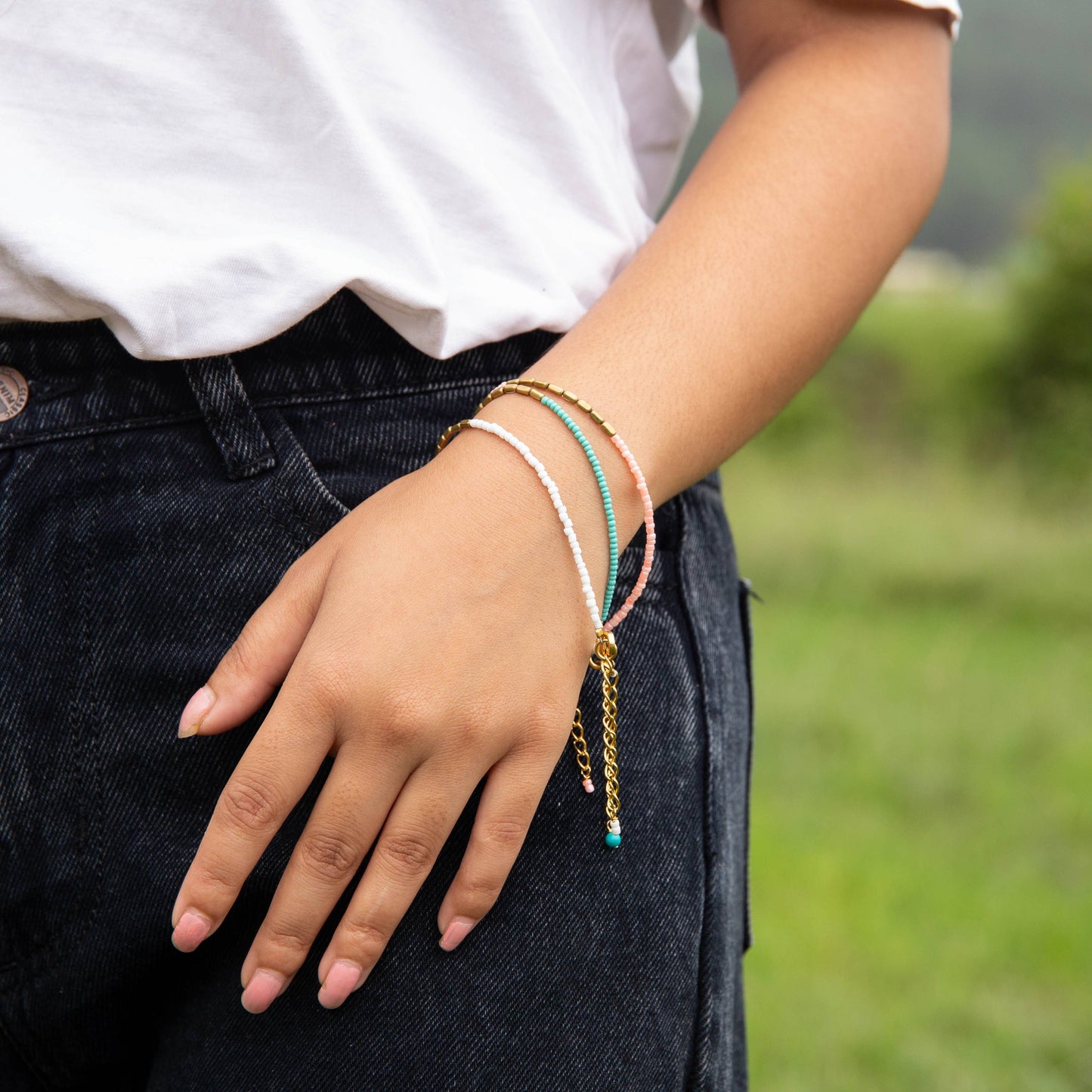 parisa beaded bracelet handmade fair trade jewelry