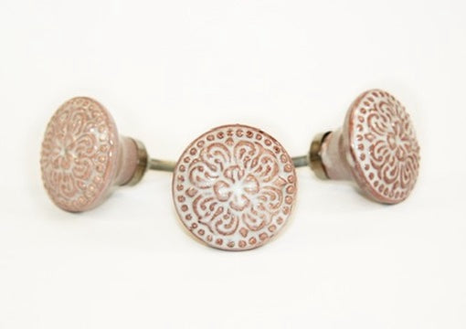 pink cabinet knobs fair trade ceramics