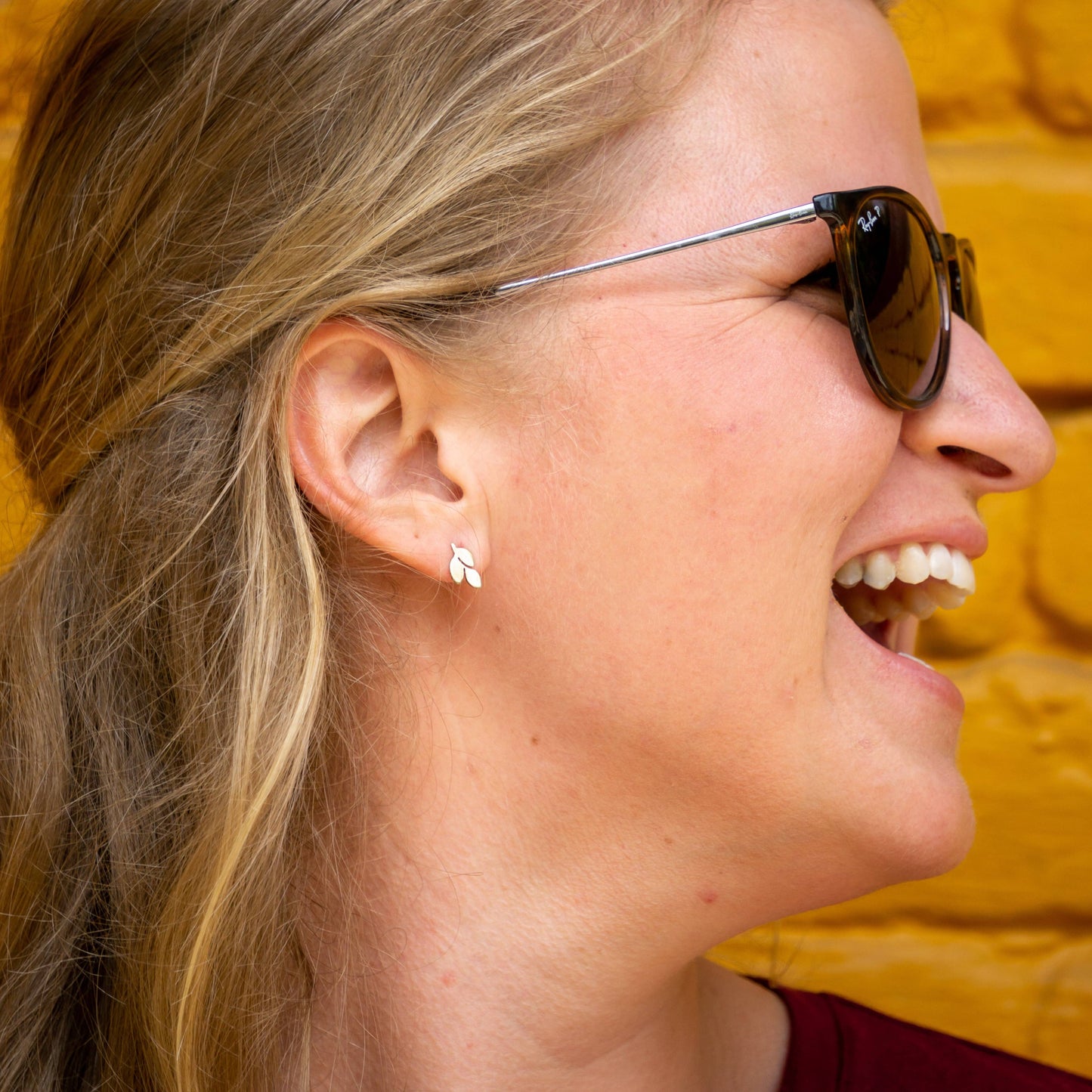 little bloom earrings fair trade handmade jewelry