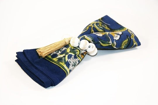 mare napkin set fair trade handmade block print