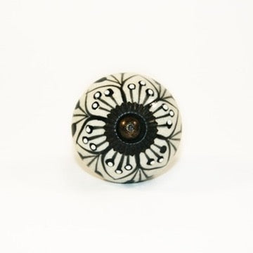 black lily cabinet knobs fair trade painted