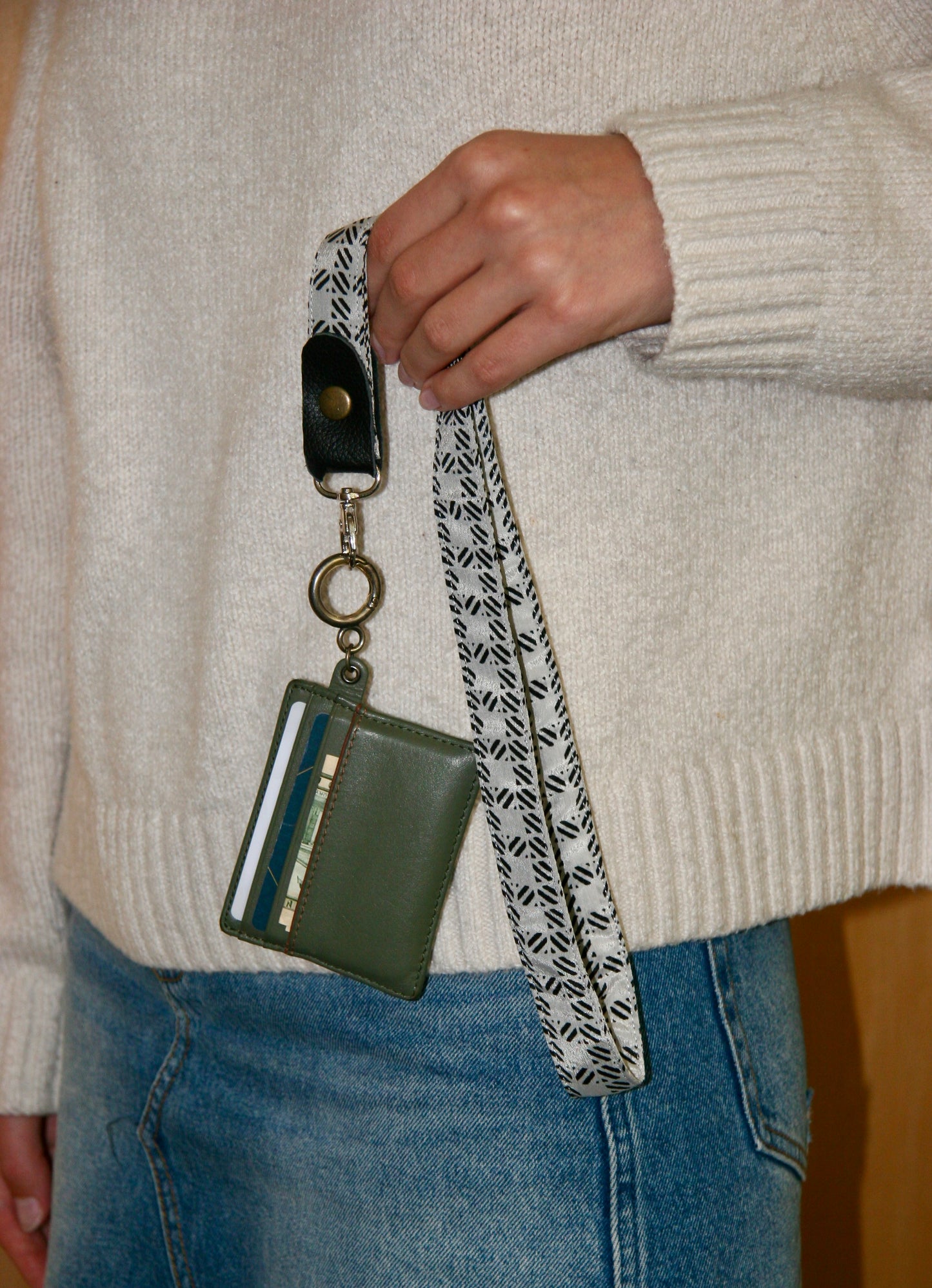 sari lanyard handmade fair trade