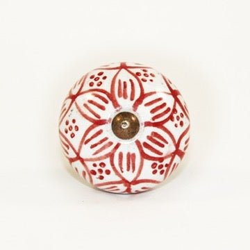 rose cabinet knobs fair trade ceramics