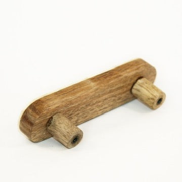 blue blossom drawer handle fair trade resin