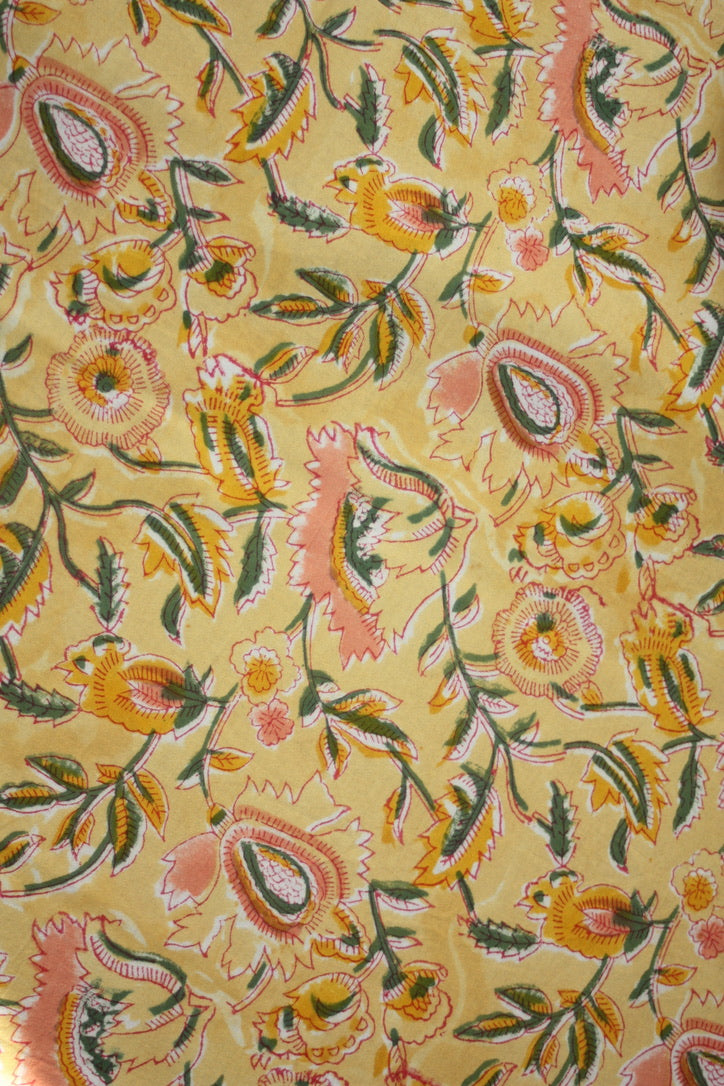 flavus tablecloth fair trade handmade block print