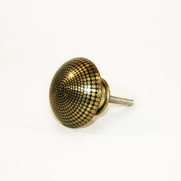spotted cabinet knobs fair trade brass