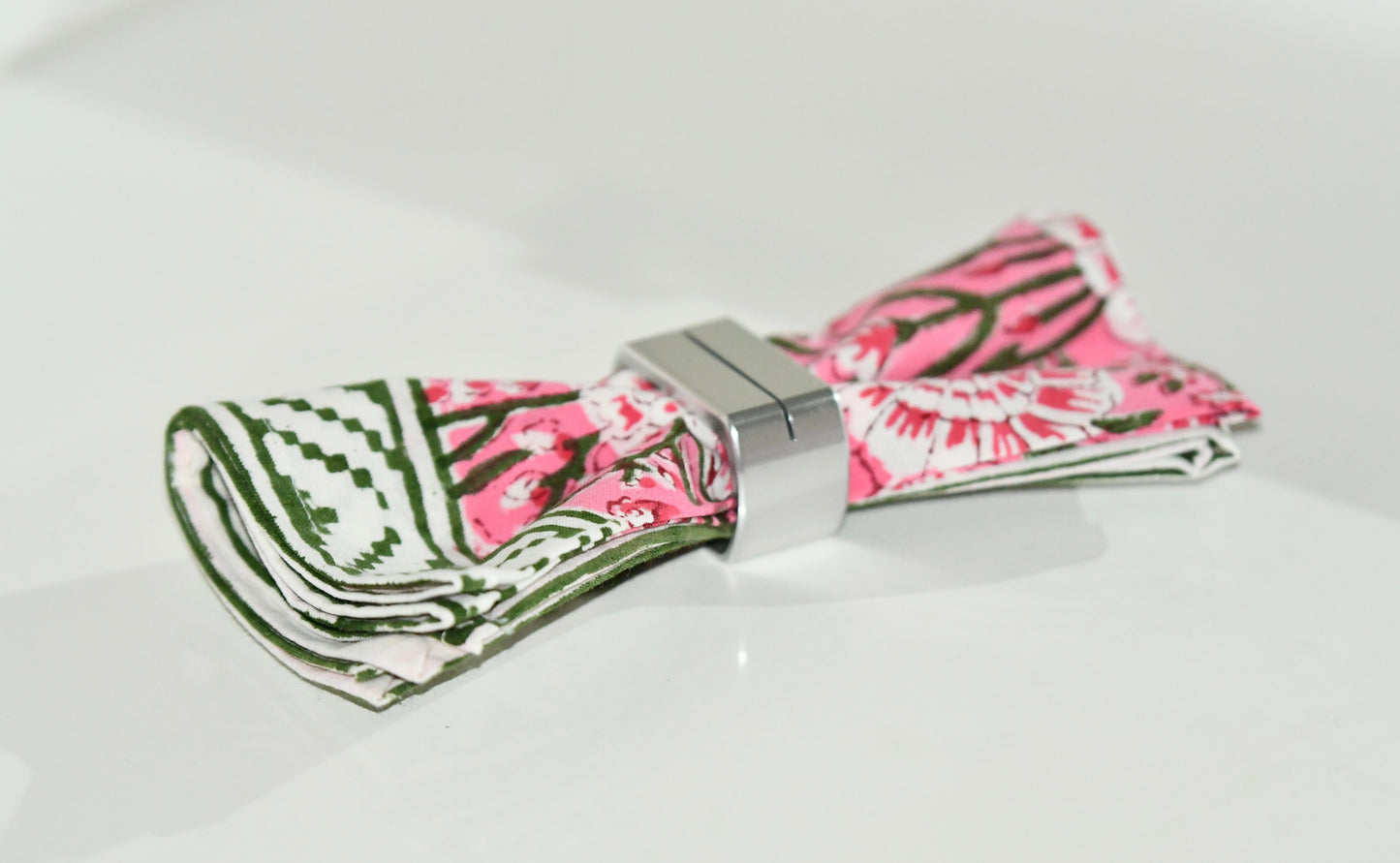 ferox napkin set fair trade handmade block print