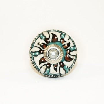 seaside cabinet knobs fair trade ceramics