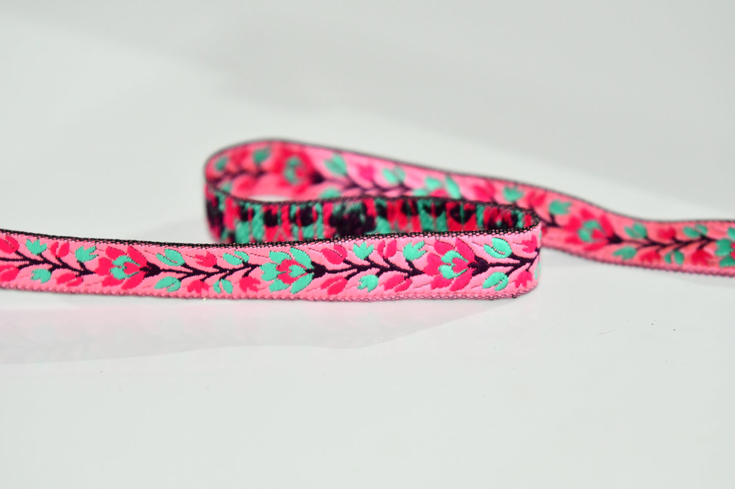 naomi jacquard ribbon fair trade trim gift decor