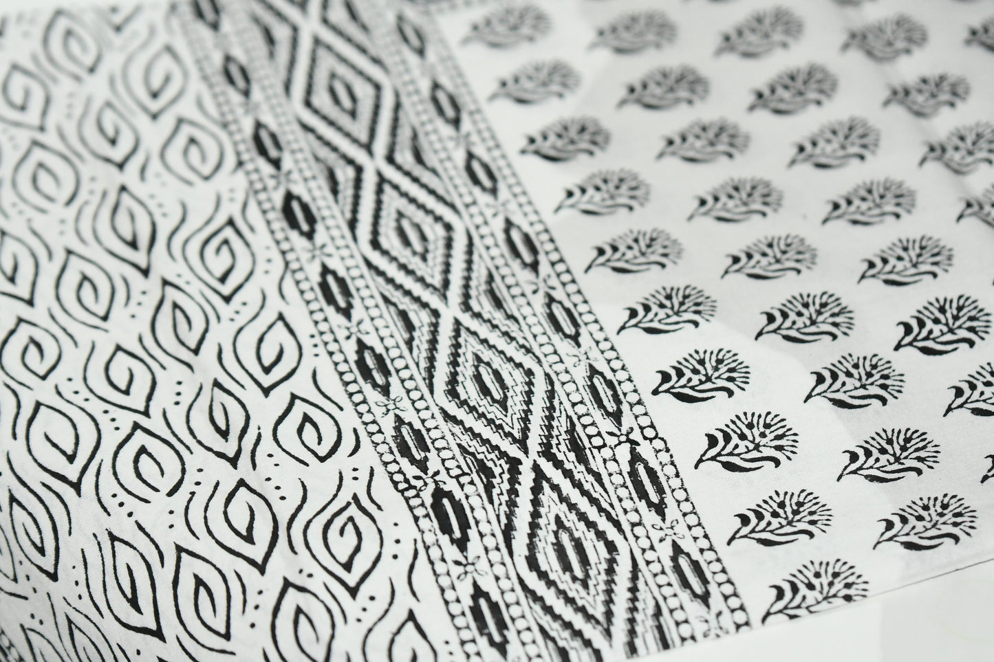 vetus tablecloth fair trade handmade block print