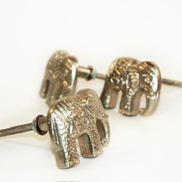 elephant cabinet knobs fair trade cast iron