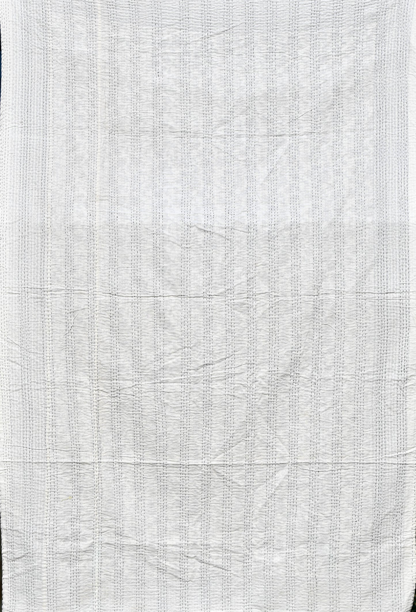 nivea kantha quilt fair trade hand stitched block print