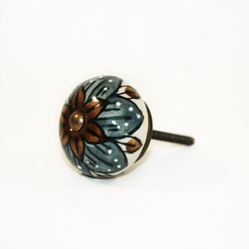 woodlands cabinet knob fair trade ceramics
