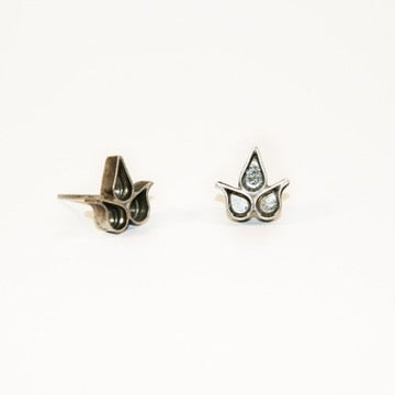 frame earrings fair trade handmade sterling silver jewelry