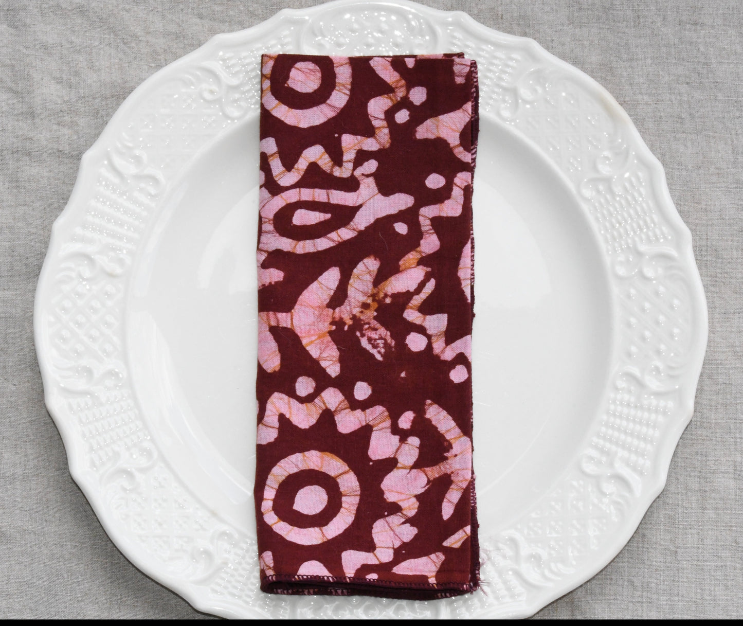 copia napkin set fair trade handmade