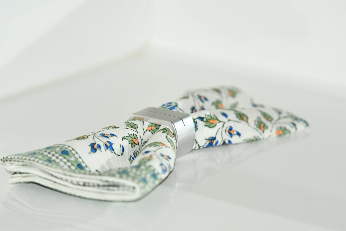 fons napkin set fair trade handmade block print