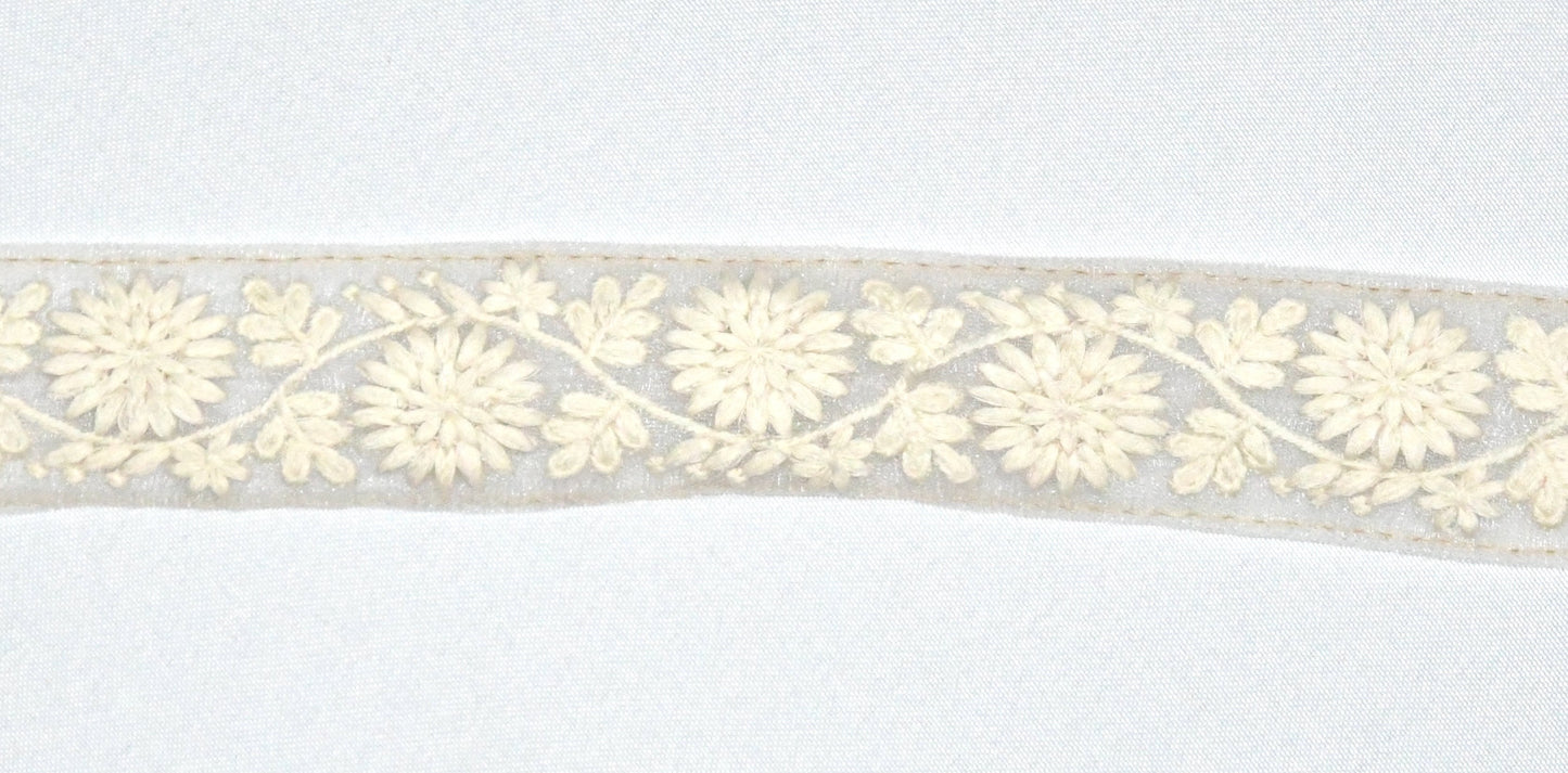 suja organza ribbon fair trade trim gift decor