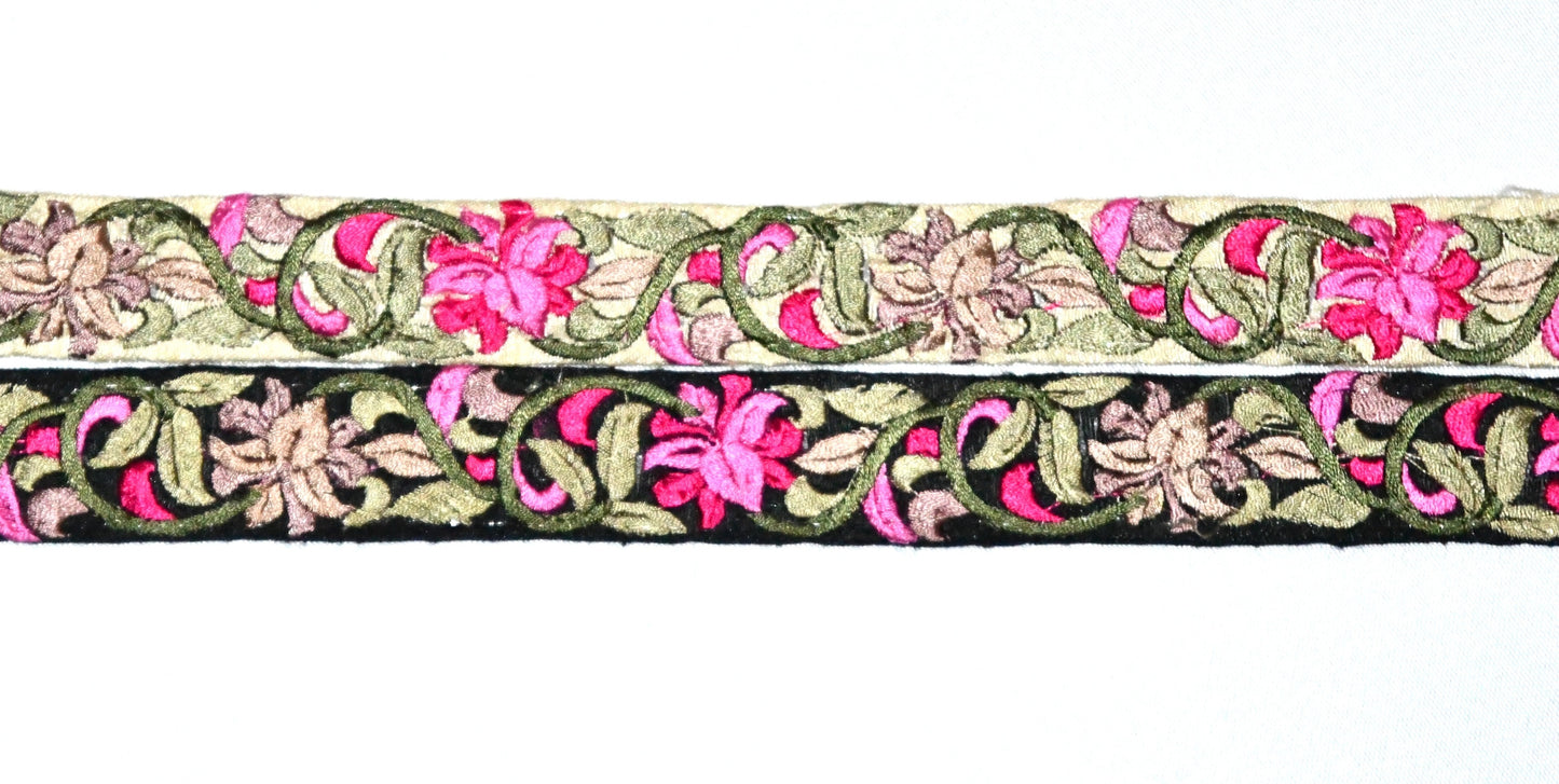 christine jacquard ribbon fair trade trim gift decor