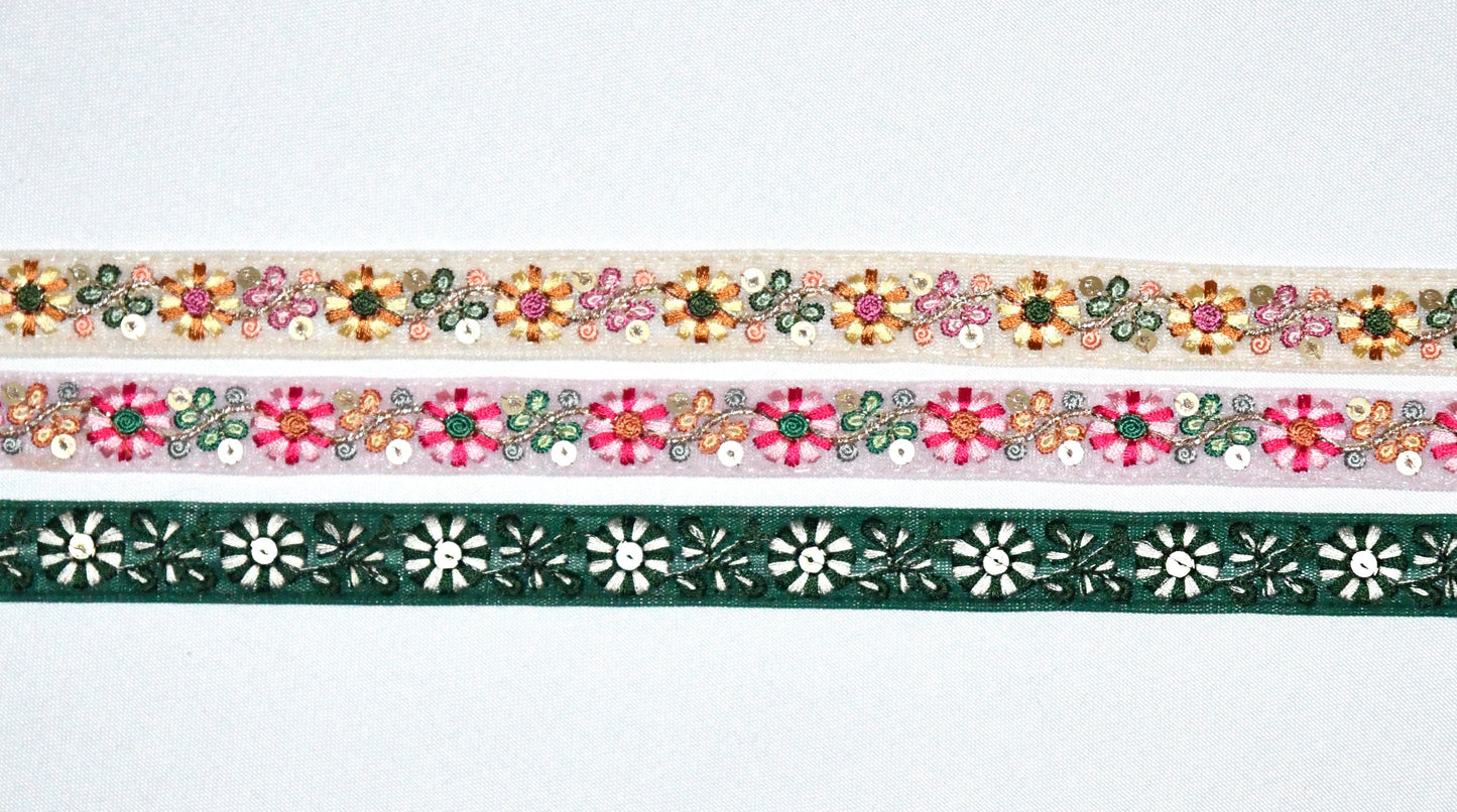 elise organza ribbon fair trade trim gift decor