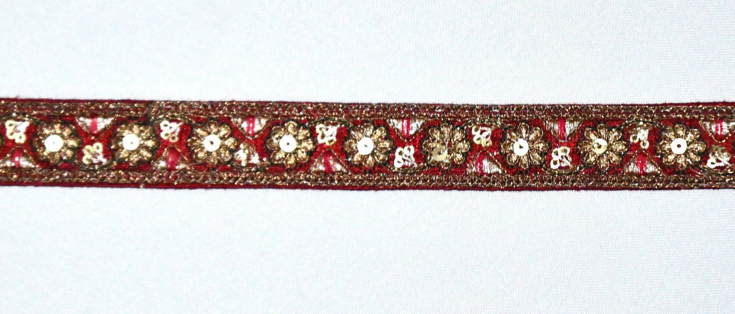 grace zari ribbon fair trade trim gift decor