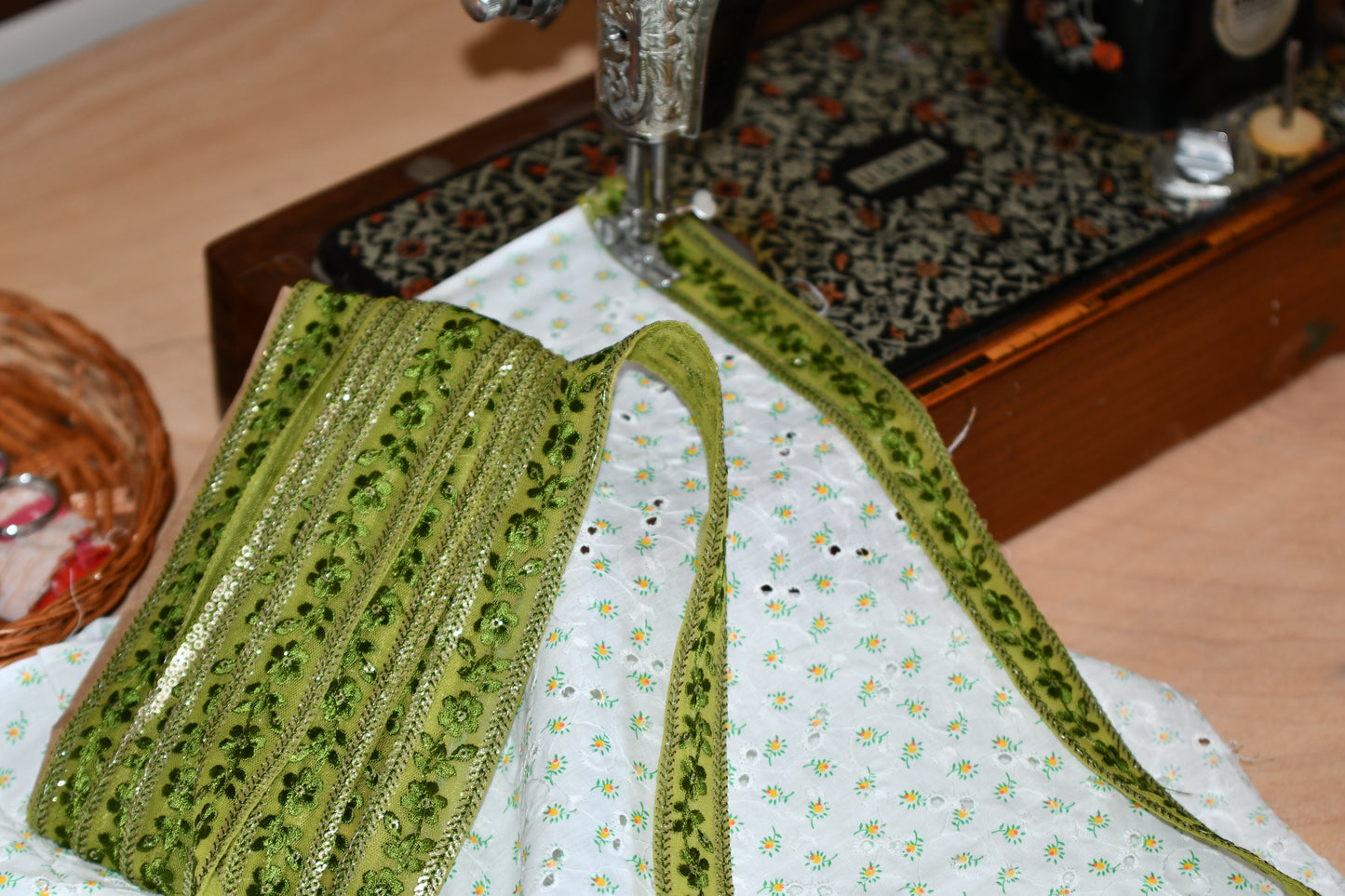 paige organza ribbon fair trade trim gift decor
