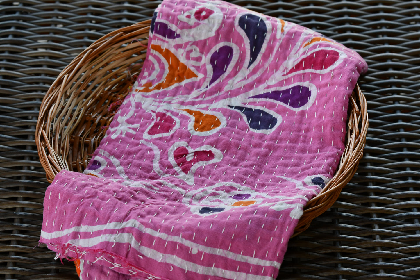 pinky kantha fair trade hand stitched