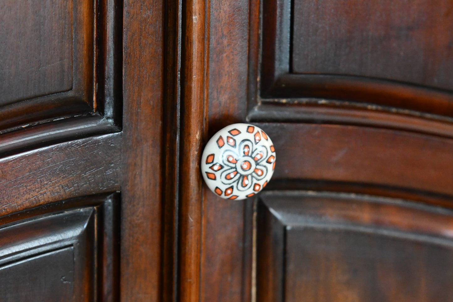 dahlia cabinet knobs fair trade ceramics