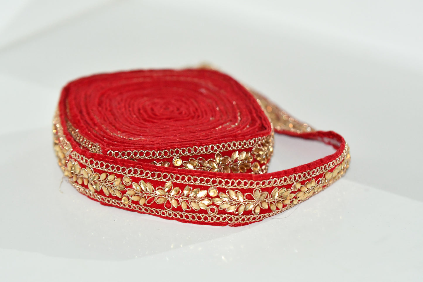 kim zari ribbon fair trade trim gift decor