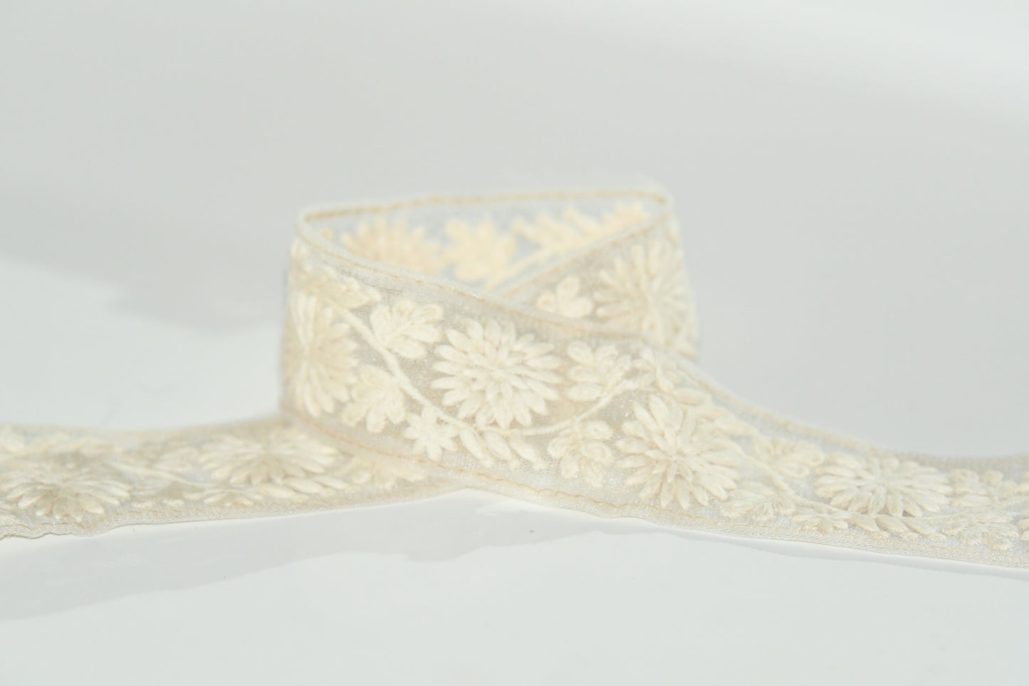 suja organza ribbon fair trade trim gift decor