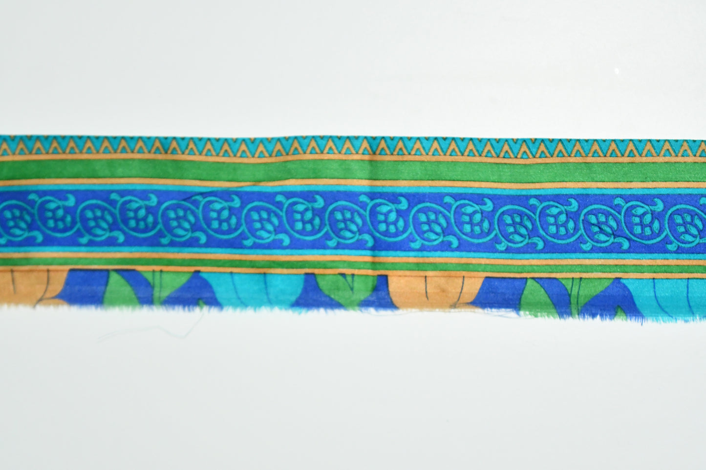cresco silk sari ribbon fair trade trim gift decor