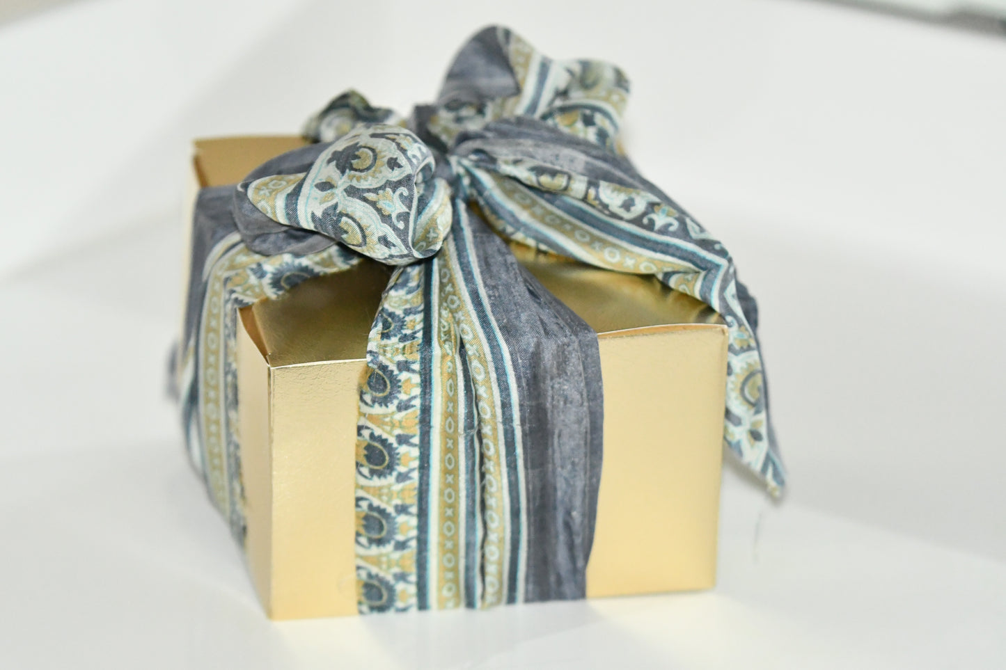 nebula silk sari ribbon fair trade trim gift decor