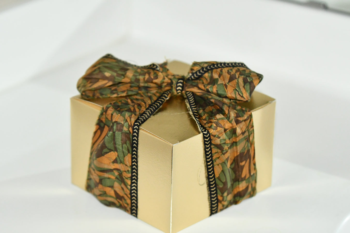 abdo silk sari ribbon fair trade trim gift decor