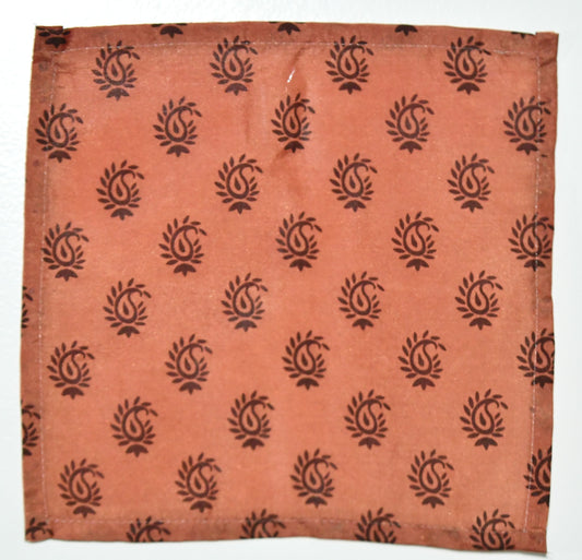 brush pocket square fair trade handmade