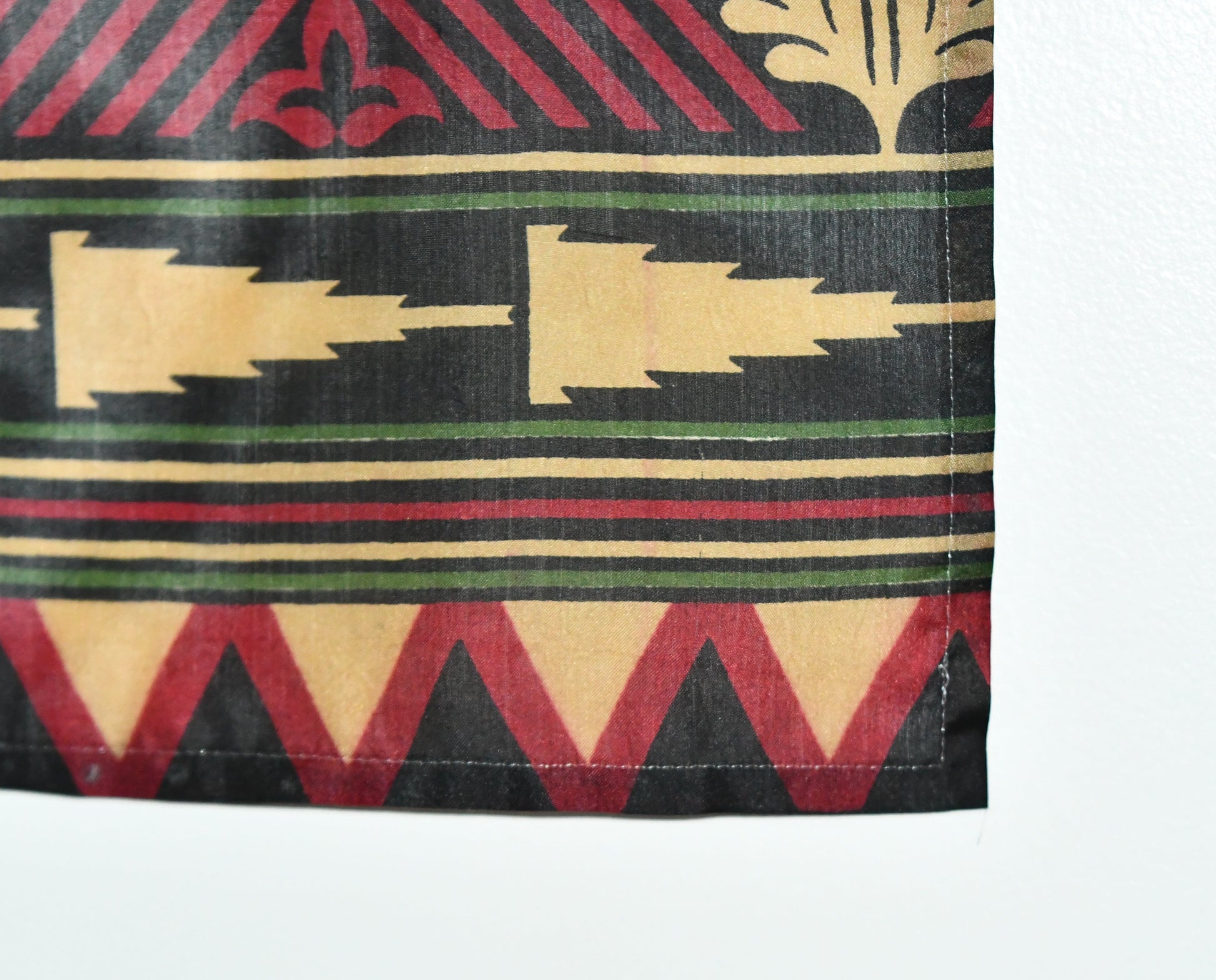 geo pocket square fair trade handmade