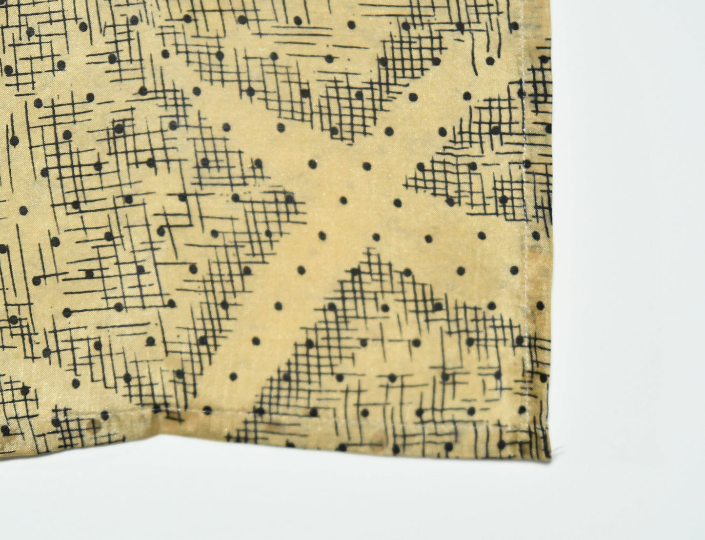 check mate pocket square fair trade handmade