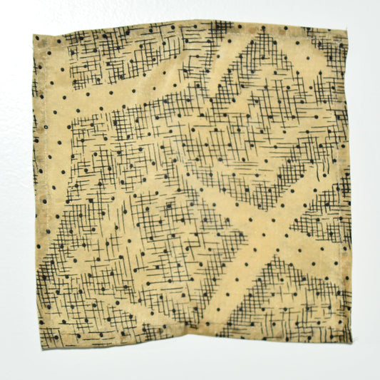 check mate pocket square fair trade handmade